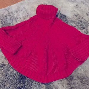 2T cable knit style shawl